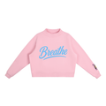 Breathe Essential Fleece Mock-Neck Crew Sweatshirt