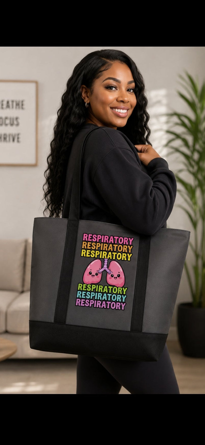 Respiratory tote