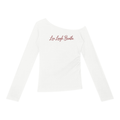Live.Laugh.Breathe. Women’s Off-the-Shoulder T-Shirt