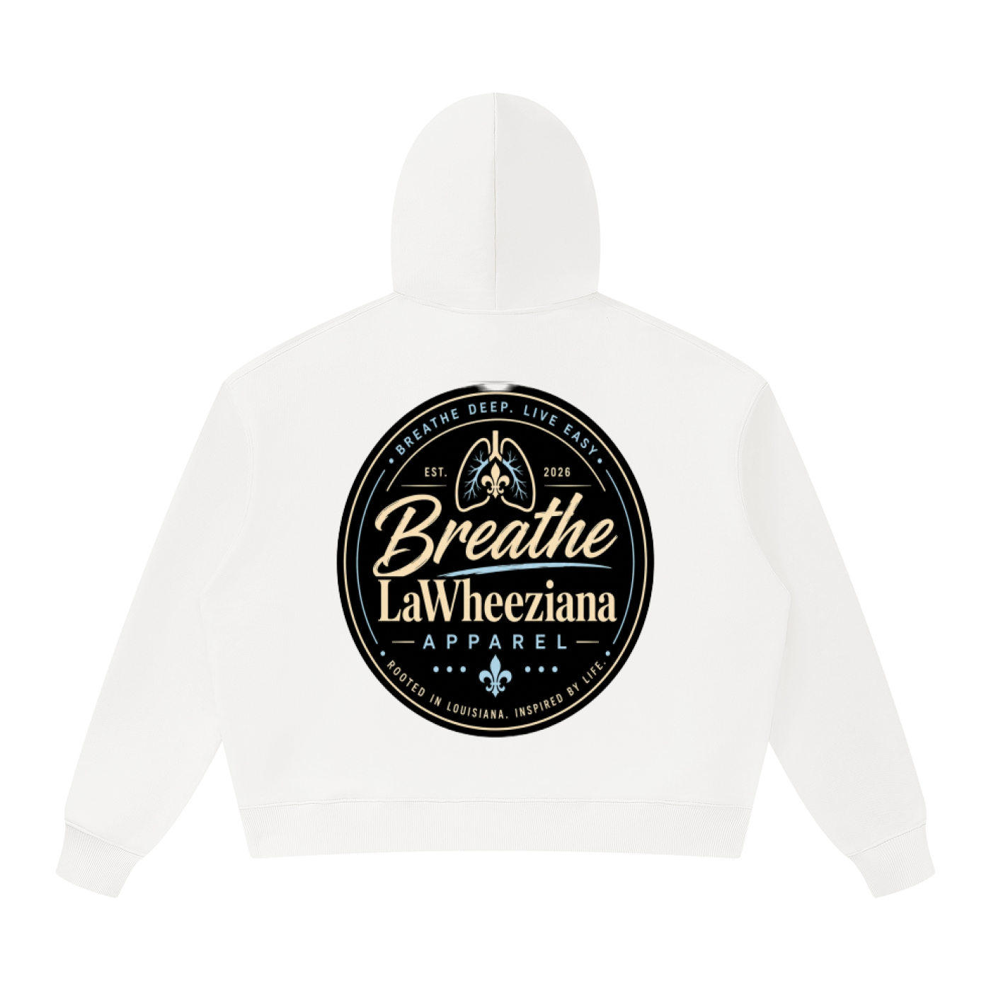LaWheeziana Unisex Oversized Heavyweight Hoodie