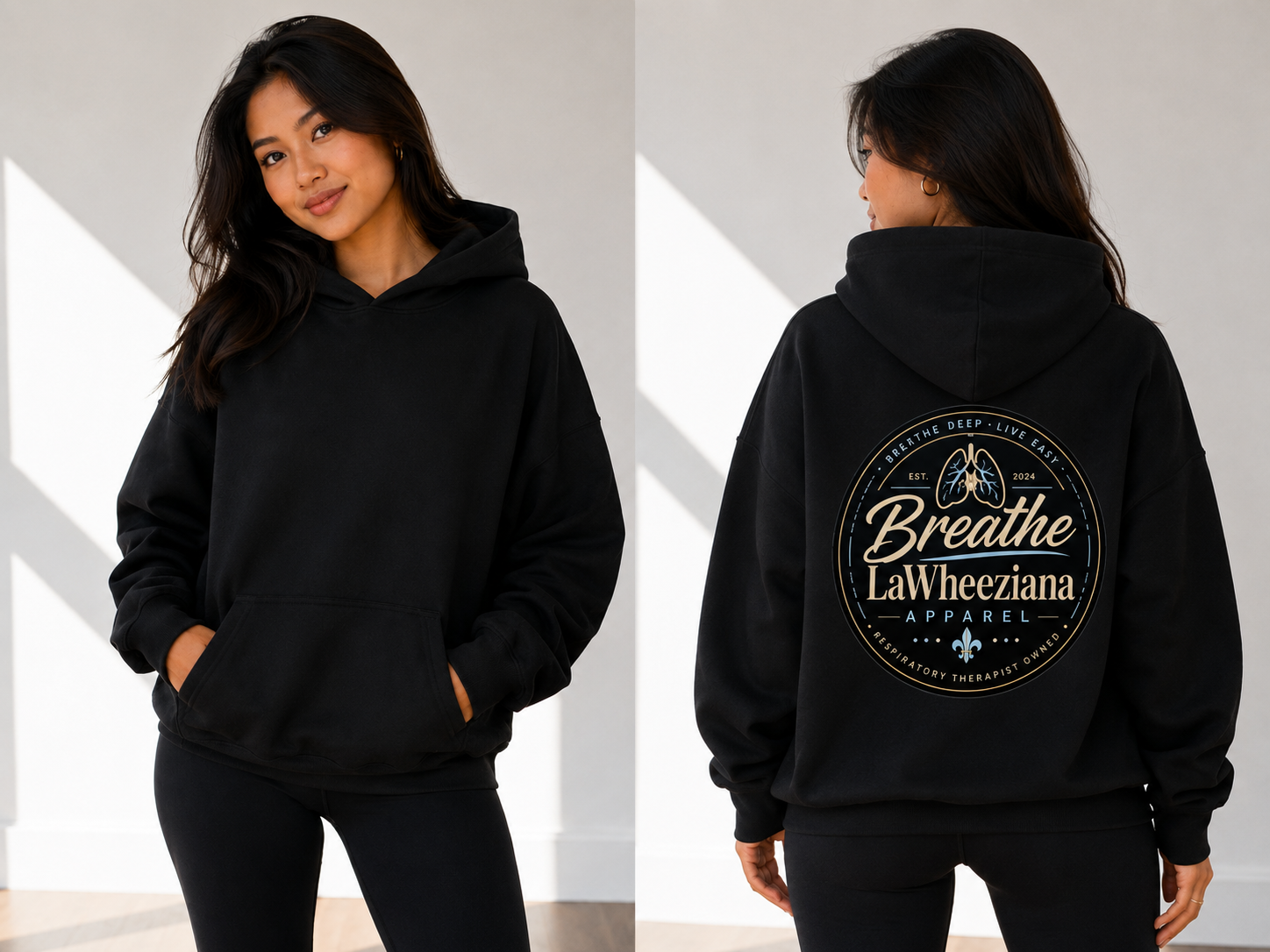 LaWheeziana Unisex Oversized Heavyweight Hoodie