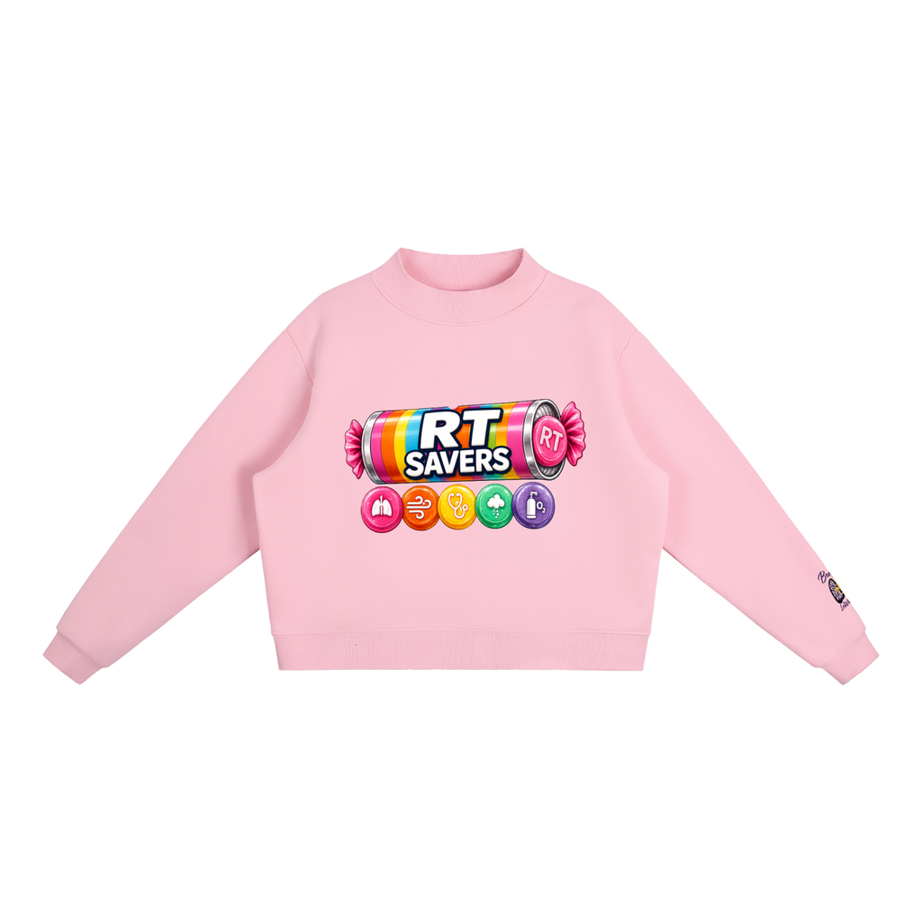 RT Saver Fleece Mock-Neck Crew Sweatshirt